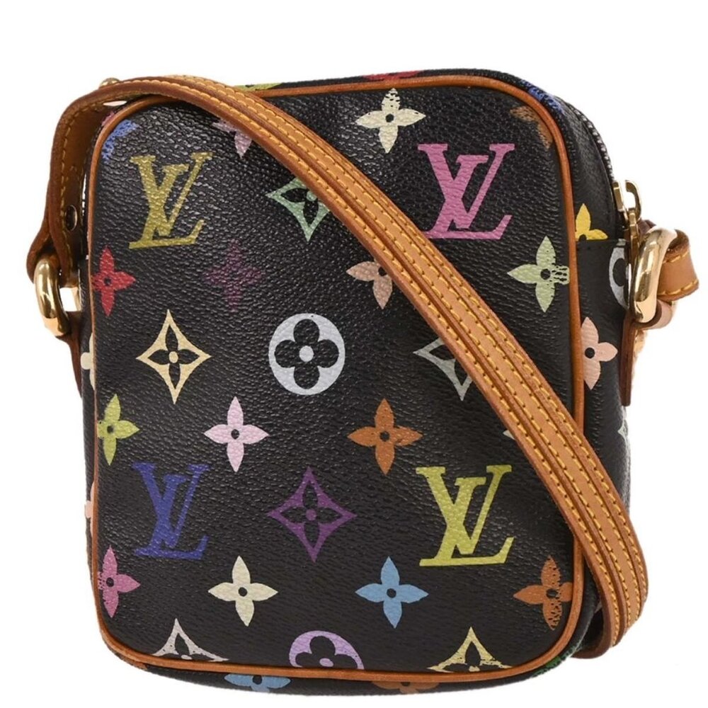Louis Vuitton Black Monogram Multicolor Rift Shoulder Bag M40056 116132 - Picture 2 of 10